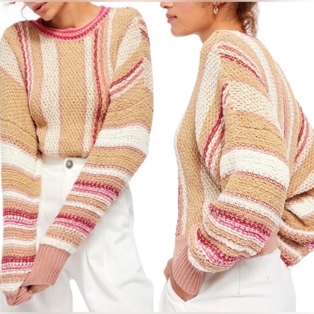 Free People Show Me Love Sweater‎ Size Medium